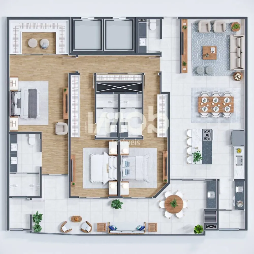 Apartamento, 3 quartos, 142 m² - Foto 5