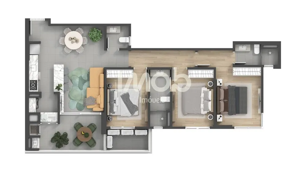 Apartamento, 2 quartos, 85 m² - Foto 13