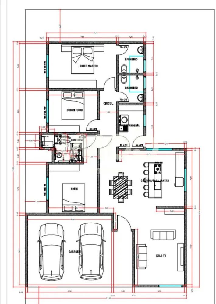 Casa, 3 quartos, 162 m² - Foto 13