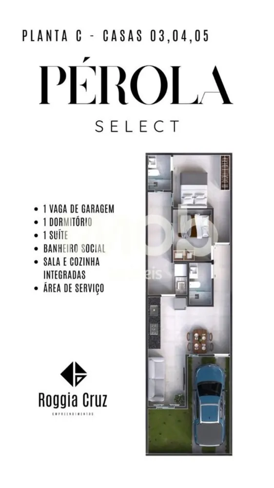 Casa, 2 quartos, 60 m² - Foto 3