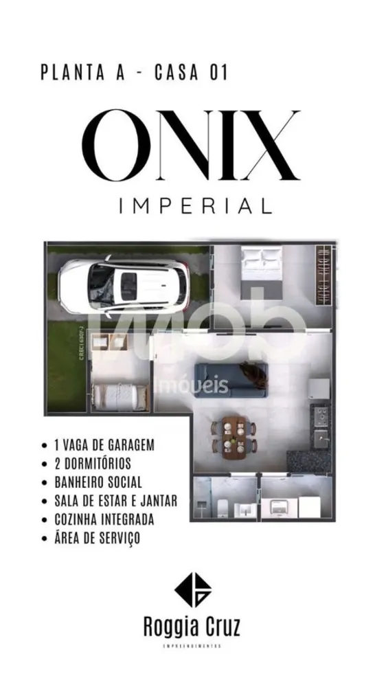 Casa, 2 quartos, 60 m² - Foto 9