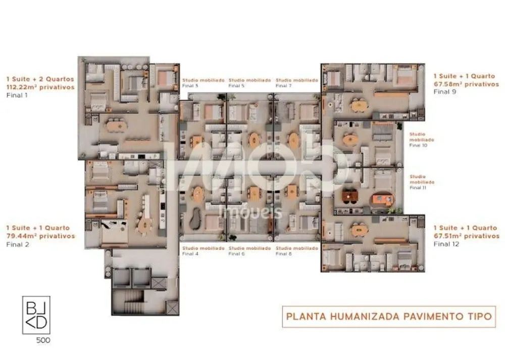 Apartamento, 3 quartos, 112 m² - Foto 1