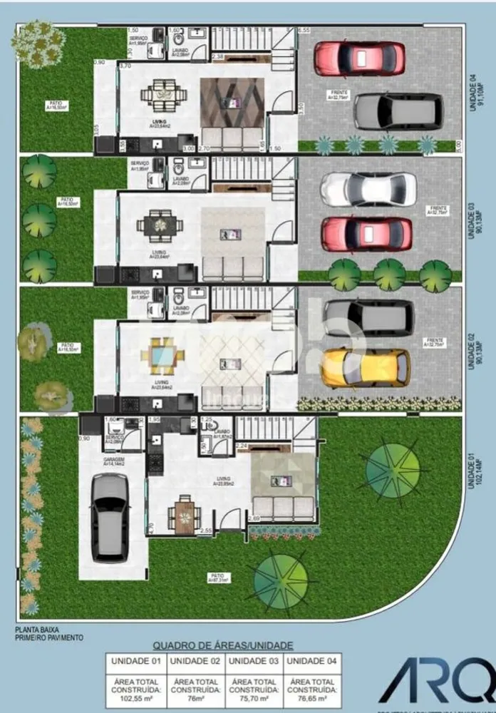 Casa, 2 quartos, 76 m² - Foto 6