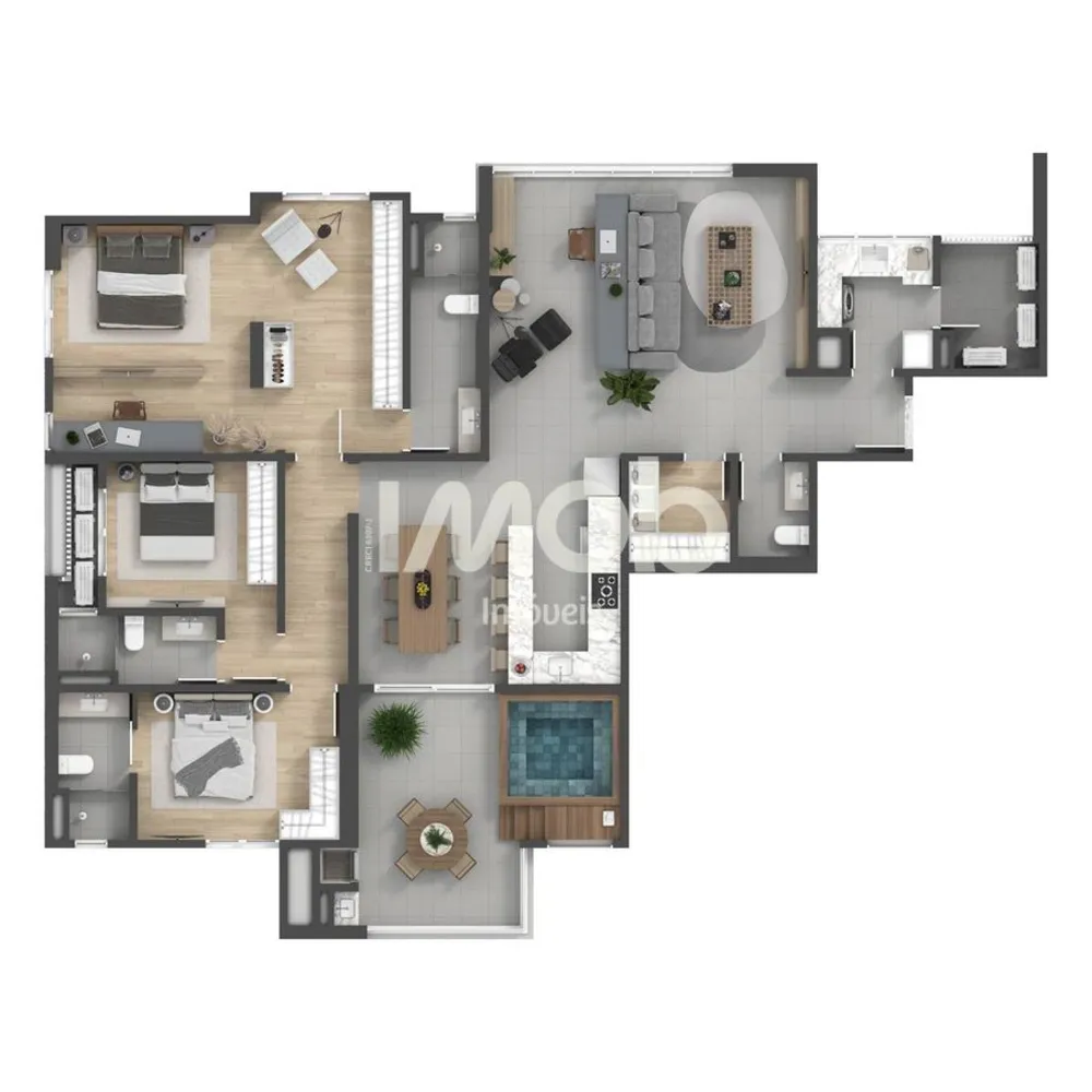 Apartamento, 3 quartos, 108 m² - Foto 14