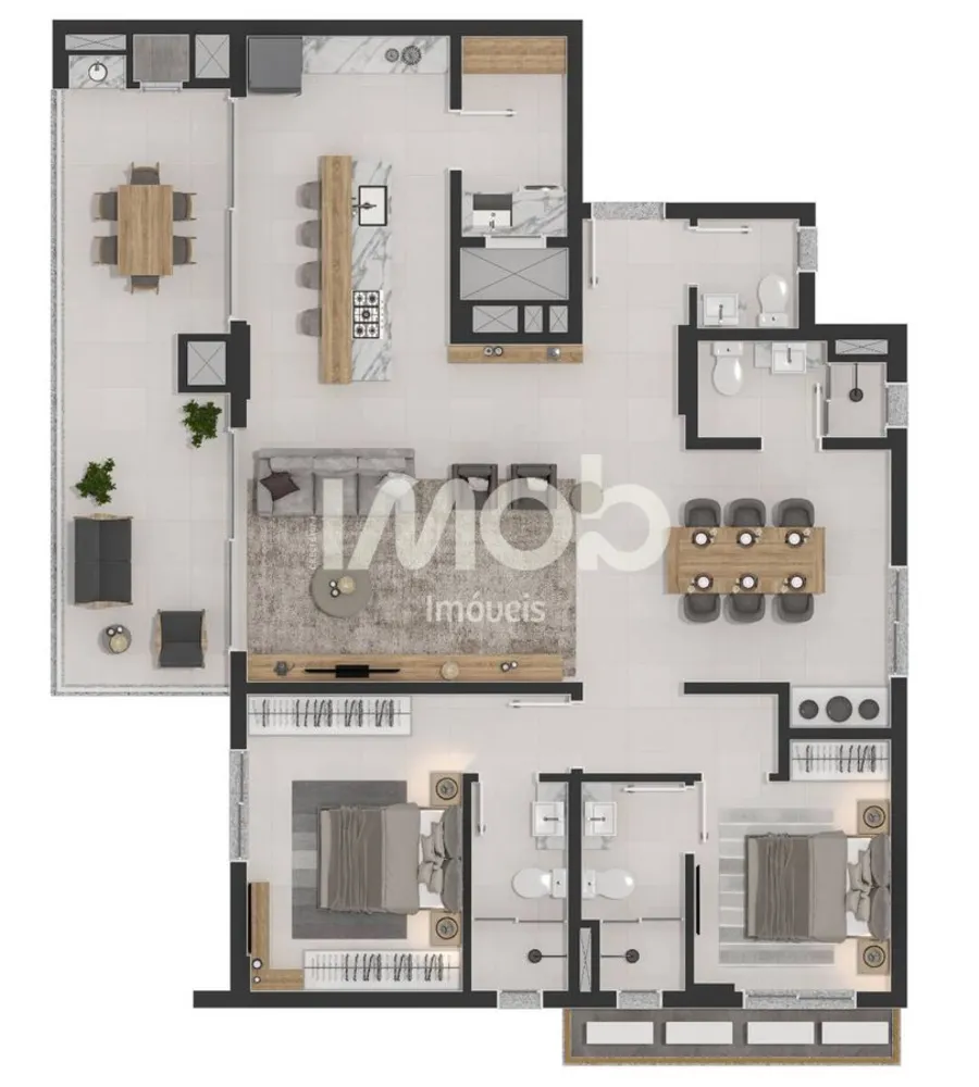 Apartamento, 2 quartos, 80 m² - Foto 16