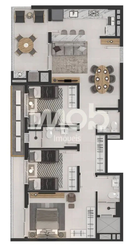 Apartamento, 2 quartos, 80 m² - Foto 18