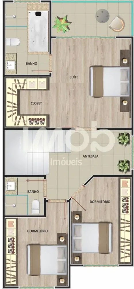 Casa, 3 quartos, 152 m² - Foto 12
