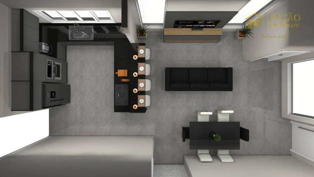 Casa de Condomínio, 3 quartos - Foto 2