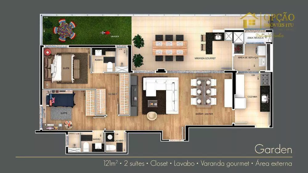 Apartamento, 2 quartos, 95 m² - Foto 5
