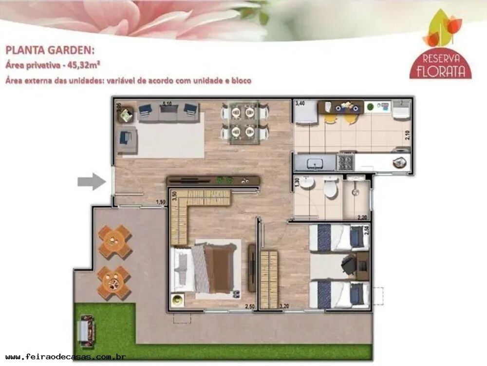 Apartamento, 2 quartos, 50 m² - Foto 8