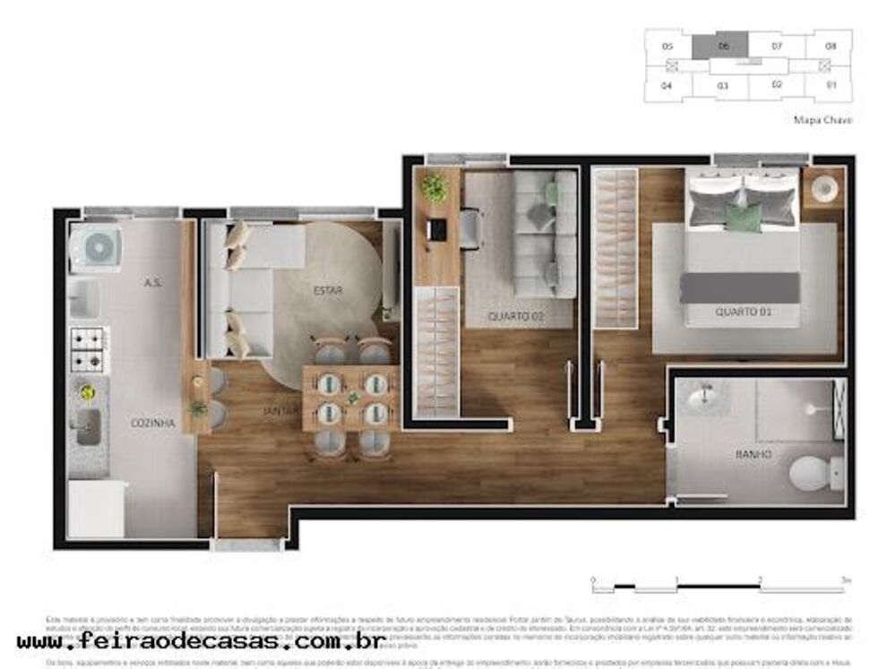 Apartamento, 2 quartos, 46 m² - Foto 20