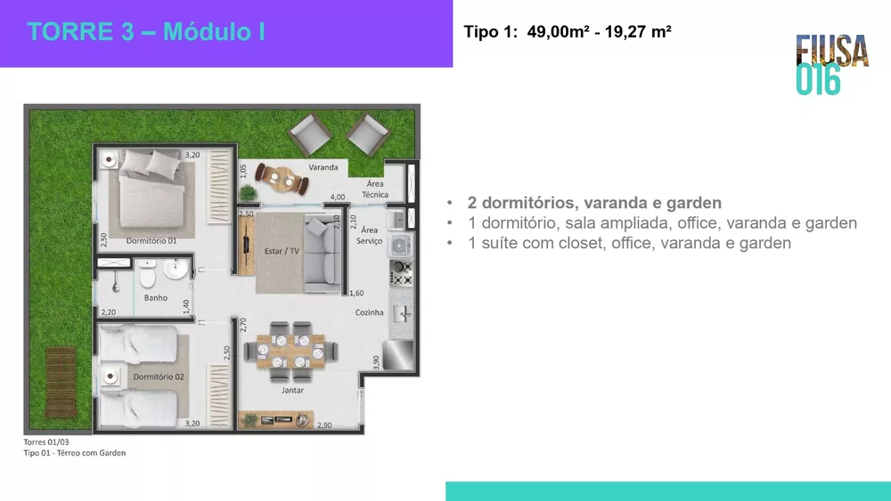 Apartamento, 2 quartos, 68 m² - Foto 5