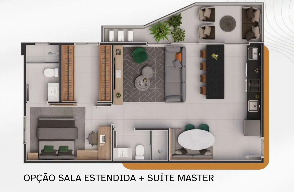 Apartamento, 2 quartos, 66 m² - Foto 14