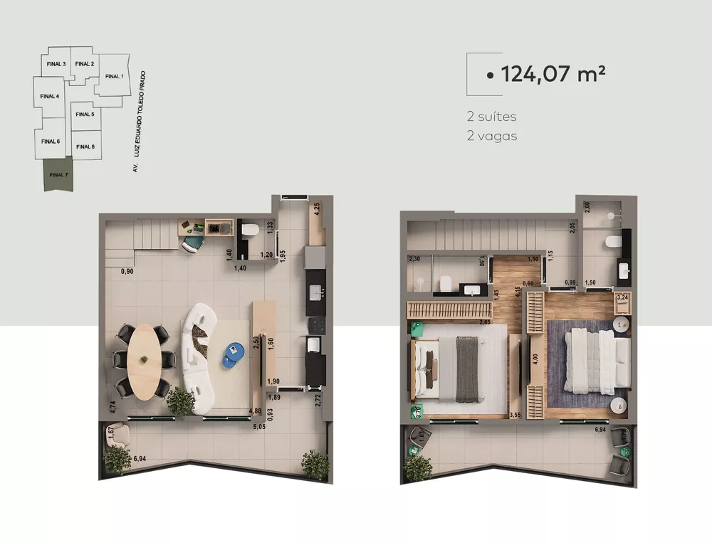 Apartamento, 2 quartos, 111 m² - Foto 13