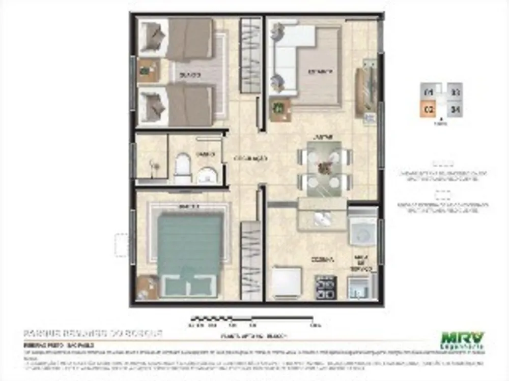 Apartamento, 2 quartos, 42 m² - Foto 7