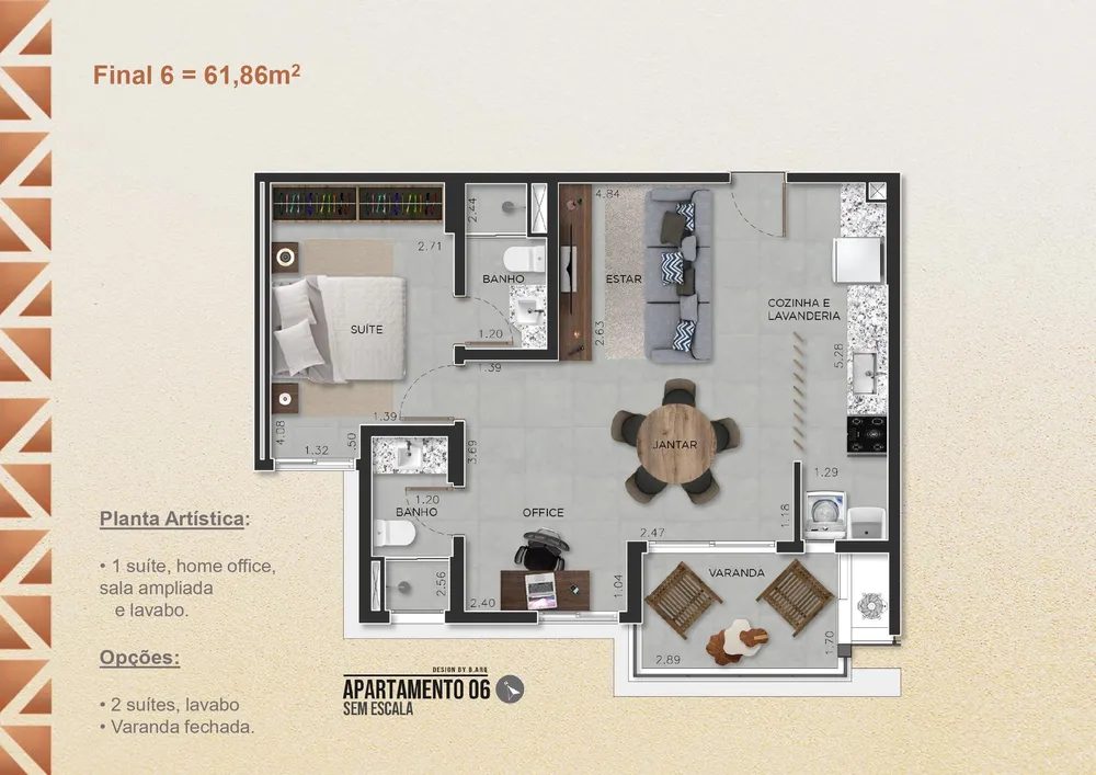 Apartamento, 2 quartos, 61 m² - Foto 15