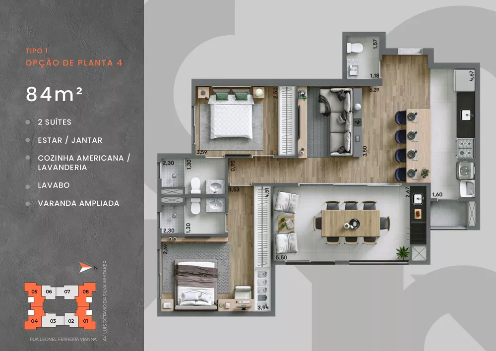 Apartamento, 3 quartos, 84 m² - Foto 12
