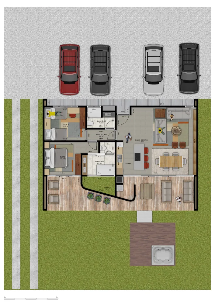 Casa, 2 quartos, 140 m² - Foto 16