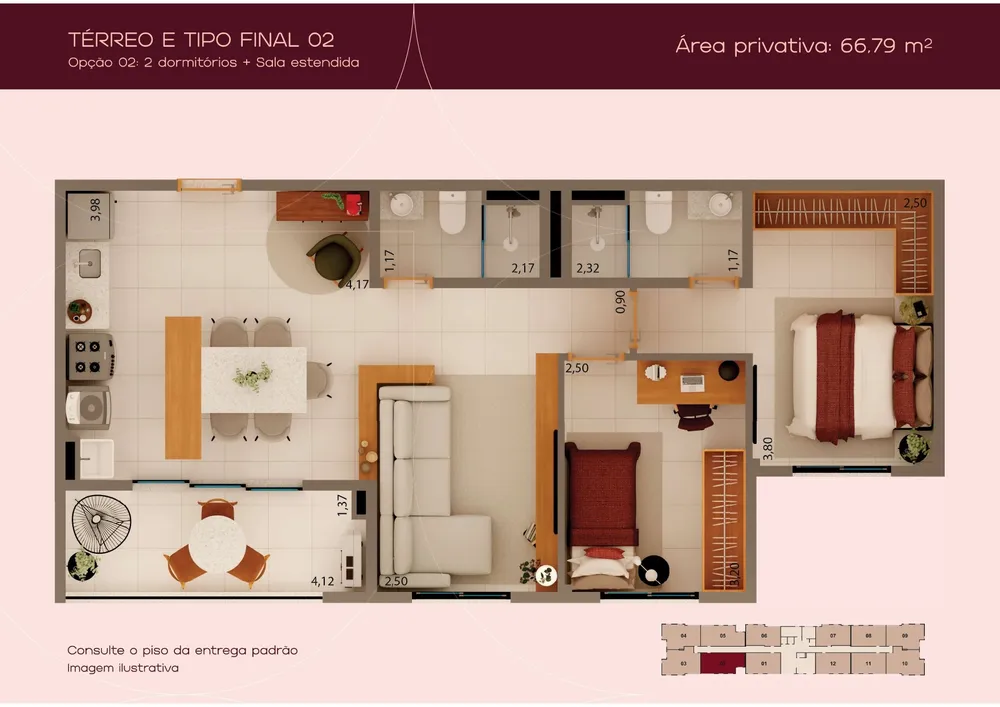 Apartamento, 3 quartos, 65 m² - Foto 15