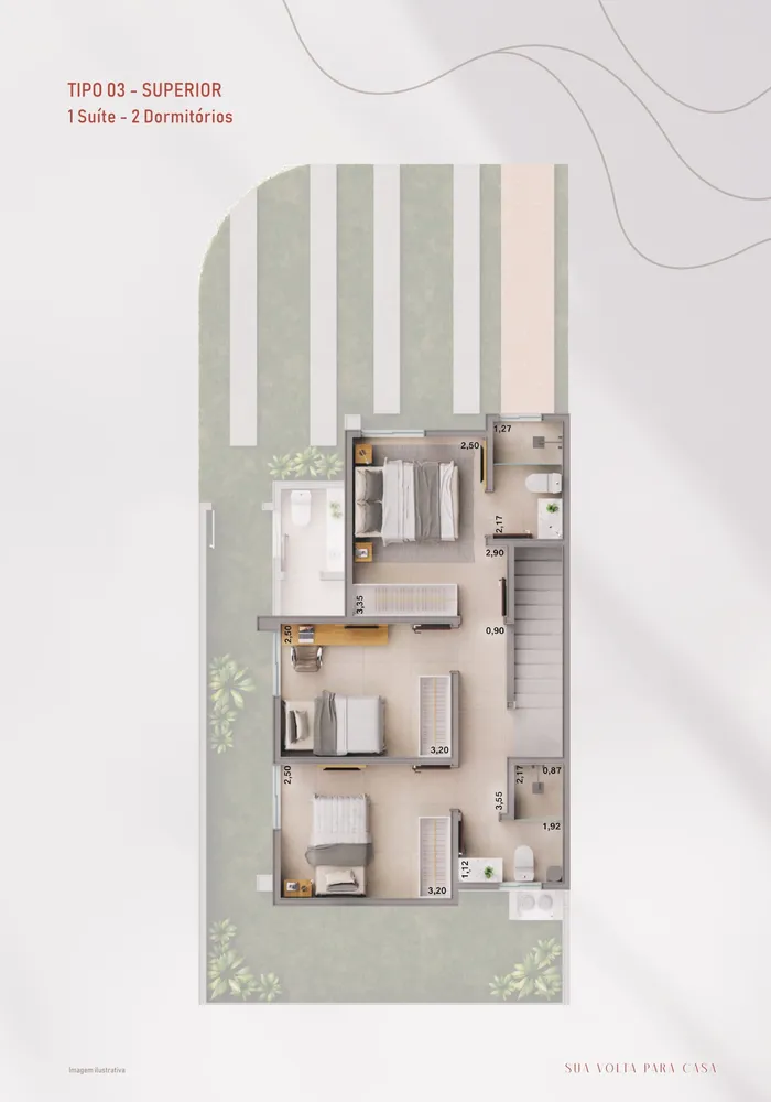 Casa, 3 quartos, 89 m² - Foto 16