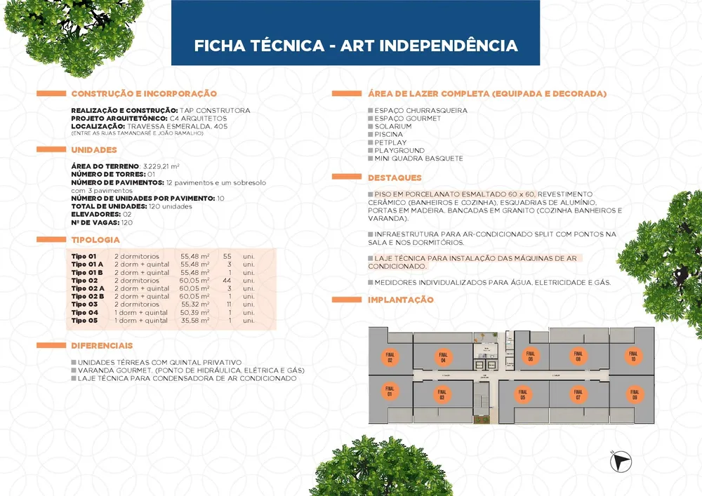 Apartamento, 2 quartos, 55 m² - Foto 11