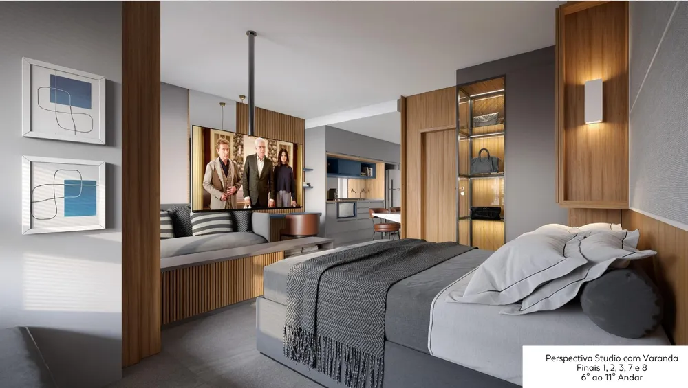 Apartamento, 1 quarto, 58 m² - Foto 12