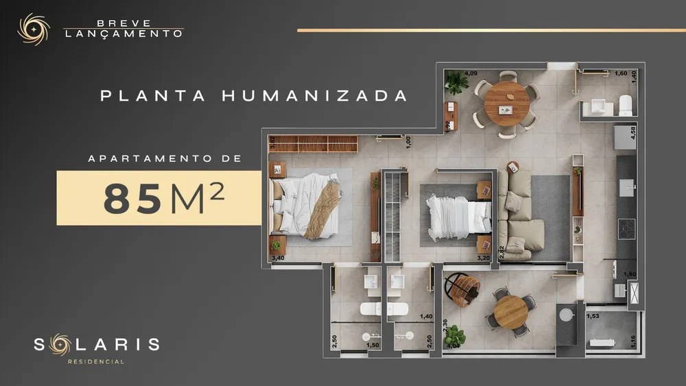 Apartamento, 2 quartos, 85 m² - Foto 12