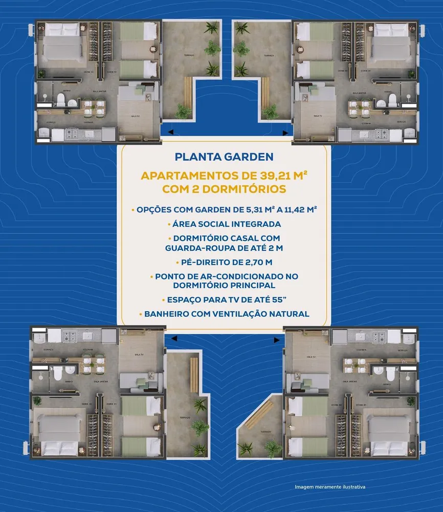 Apartamento, 2 quartos, 44 m² - Foto 4