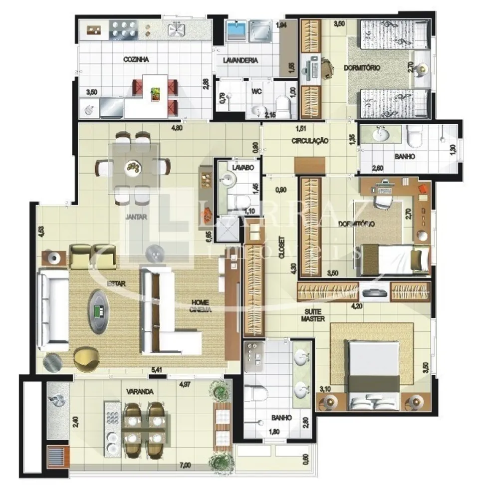Apartamento, 3 quartos, 126 m² - Foto 15