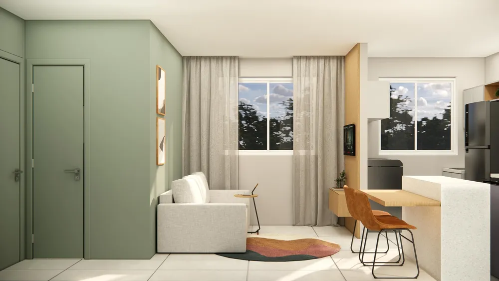 Apartamento, 1 quarto, 27 m² - Foto 6