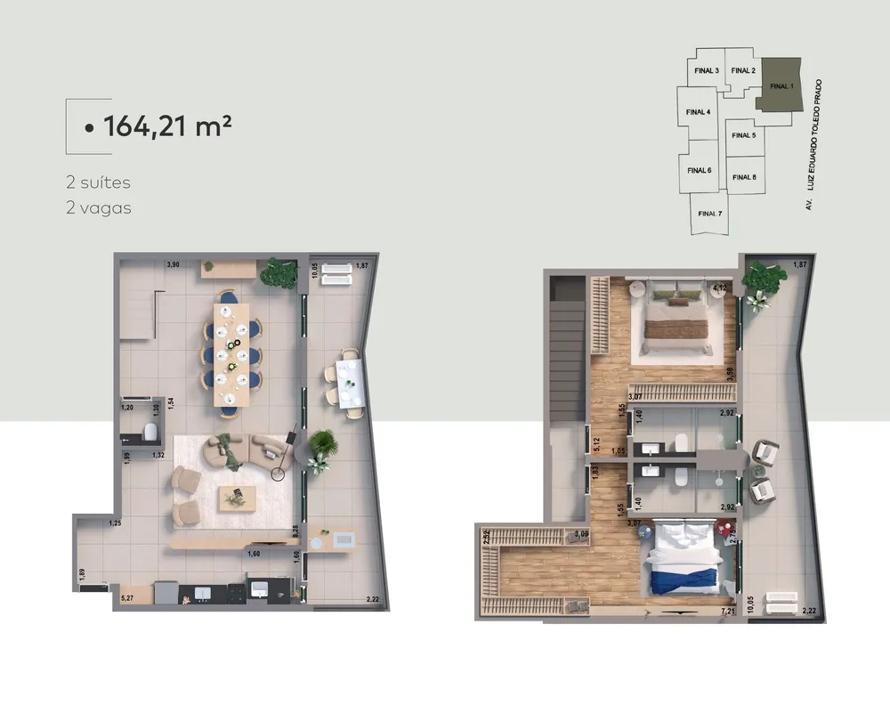 Apartamento, 2 quartos, 180 m² - Foto 12
