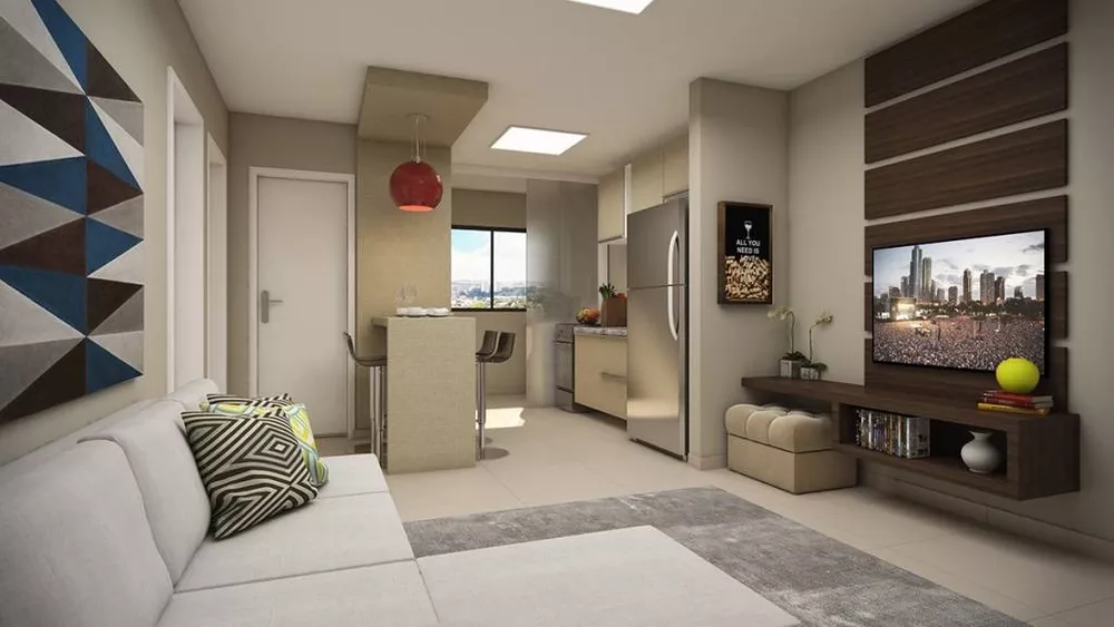 Apartamento, 2 quartos, 42 m² - Foto 2