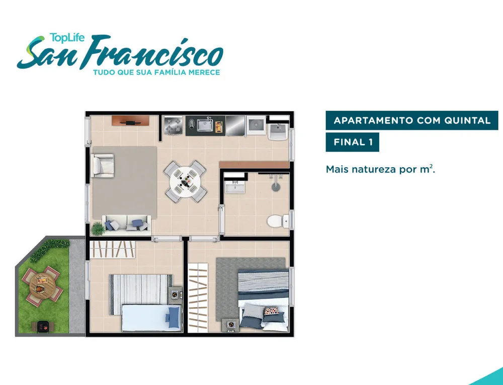 Apartamento, 2 quartos, 45 m² - Foto 14