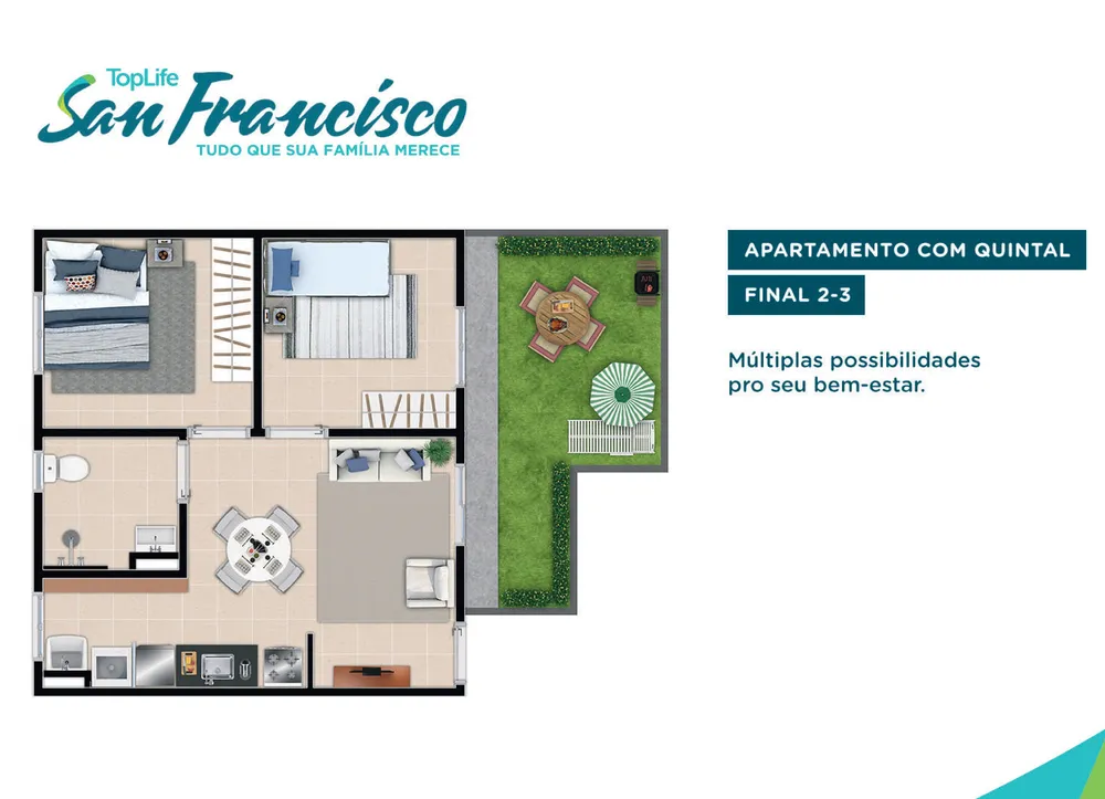 Apartamento, 2 quartos, 45 m² - Foto 7