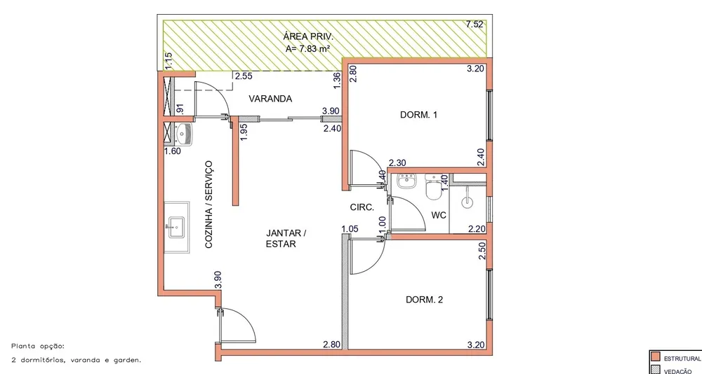 Apartamento, 2 quartos, 64 m² - Foto 15
