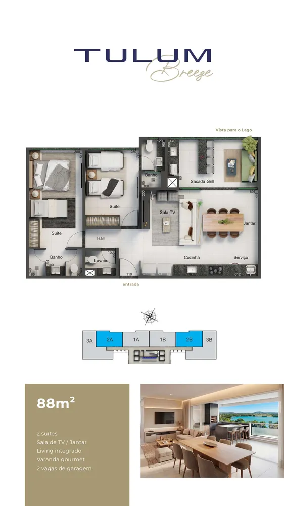 Apartamento, 1 quarto, 48 m² - Foto 12