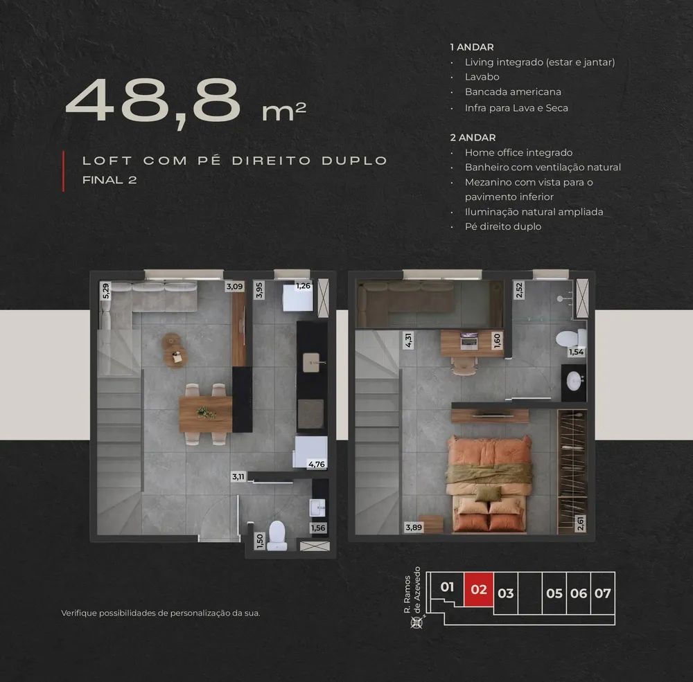 Apartamento, 1 quarto, 48 m² - Foto 15