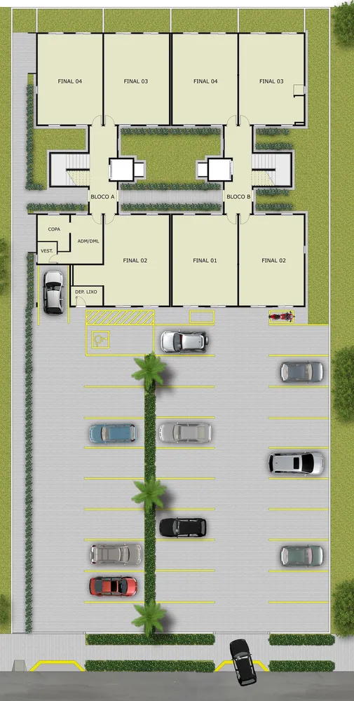 Apartamento, 2 quartos, 40 m² - Foto 3