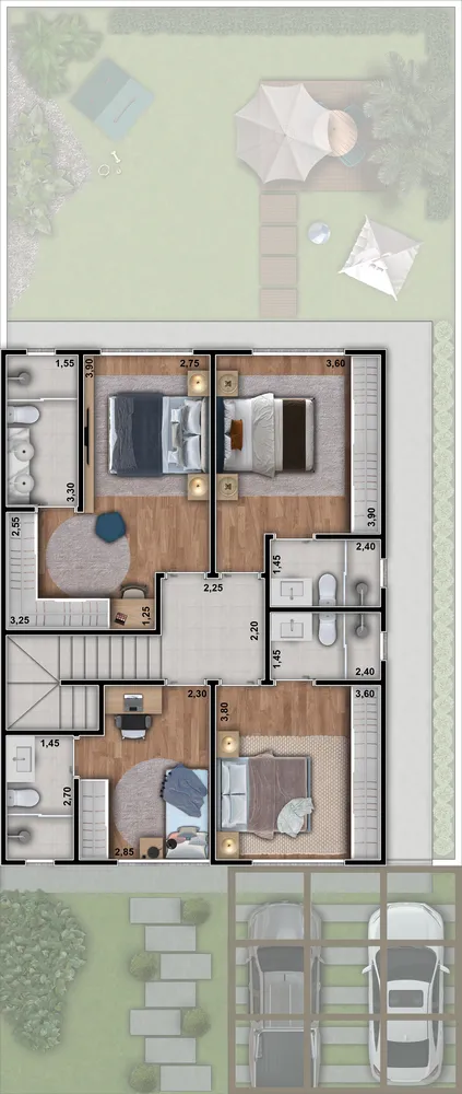 Casa, 4 quartos, 187 m² - Foto 7