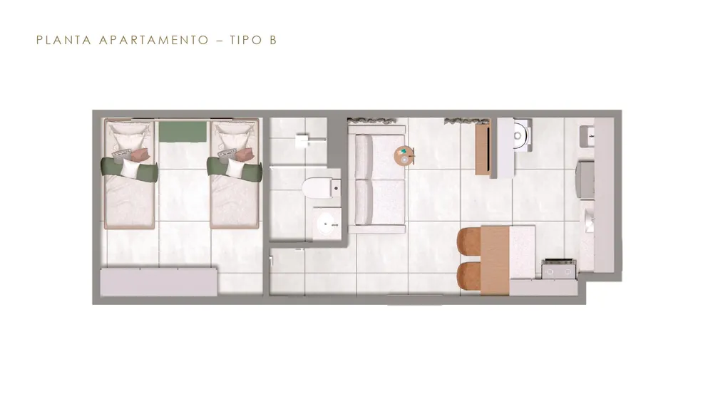 Apartamento, 1 quarto, 30 m² - Foto 8