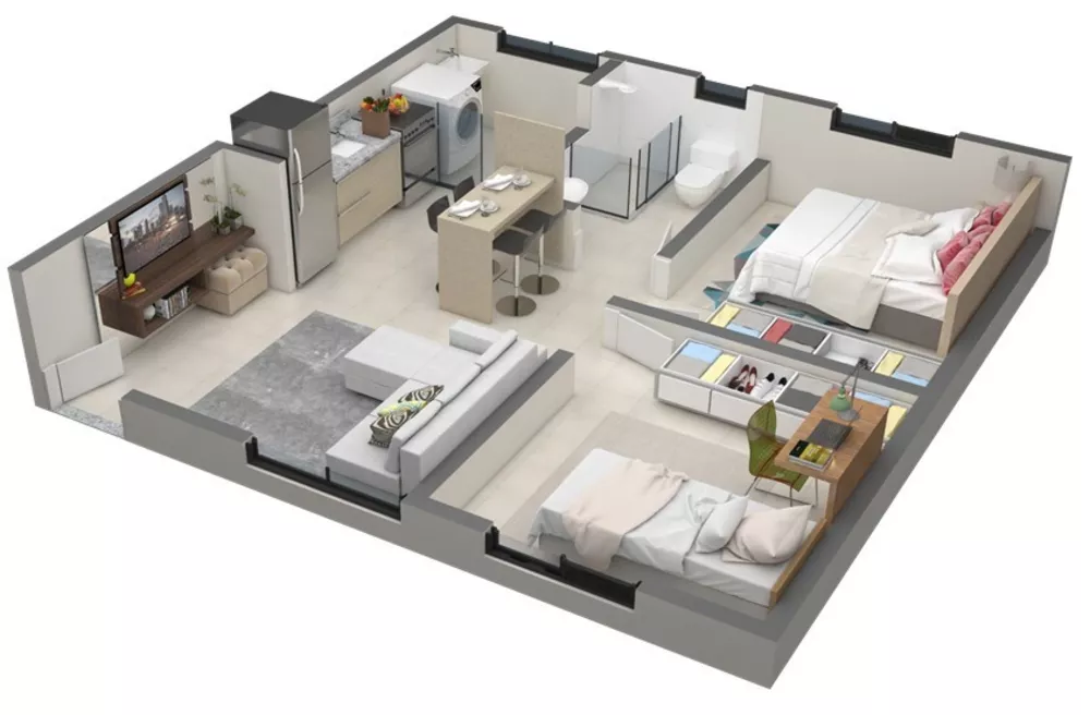 Apartamento, 2 quartos, 43 m² - Foto 12