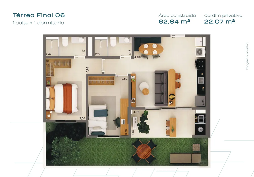 Apartamento, 2 quartos, 82 m² - Foto 5
