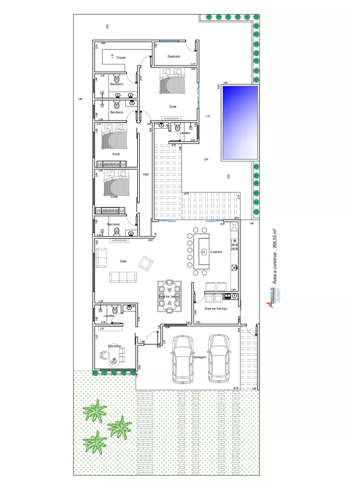 Casa, 3 quartos, 288 m² - Foto 5