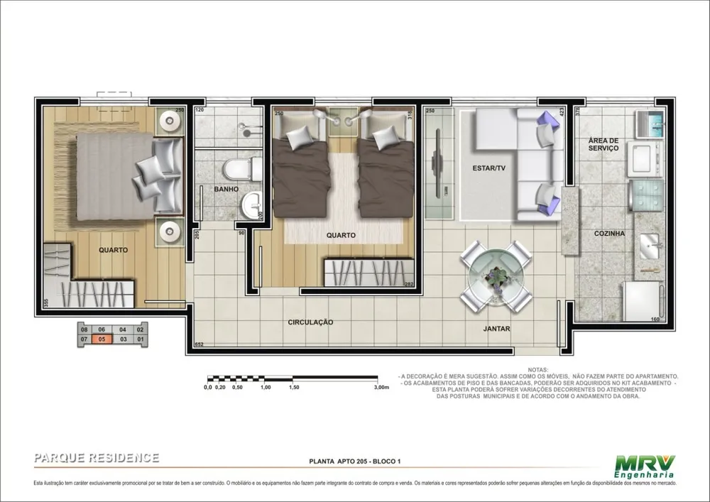 Apartamento, 2 quartos, 47 m² - Foto 10