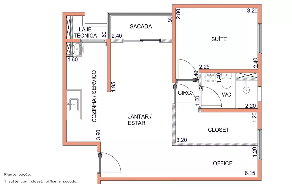Apartamento, 2 quartos, 48 m² - Foto 12