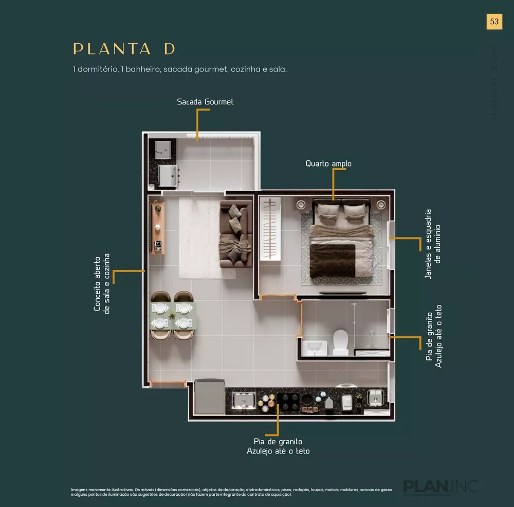 Apartamento, 2 quartos, 38 m² - Foto 4