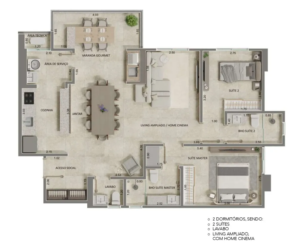 Apartamento, 3 quartos, 93 m² - Foto 16