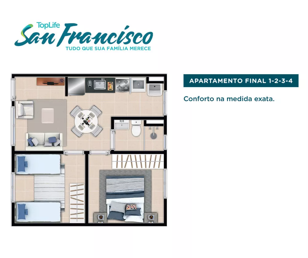 Apartamento, 2 quartos, 40 m² - Foto 10