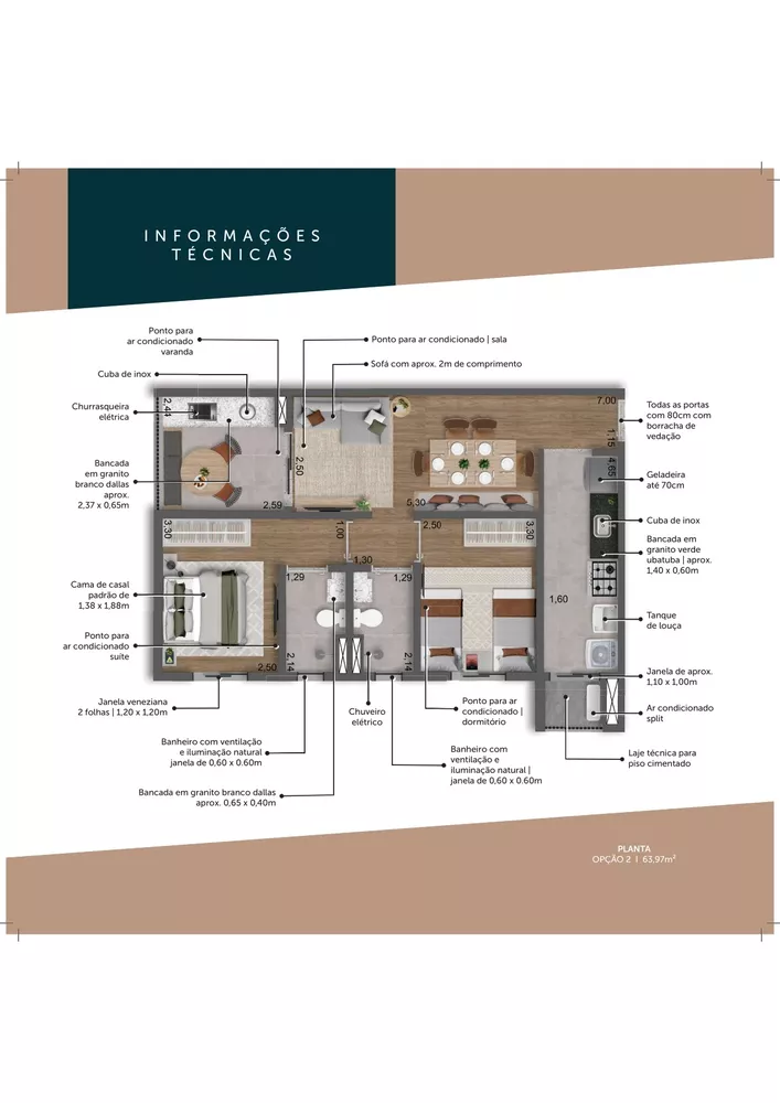 Apartamento, 2 quartos, 64 m² - Foto 4