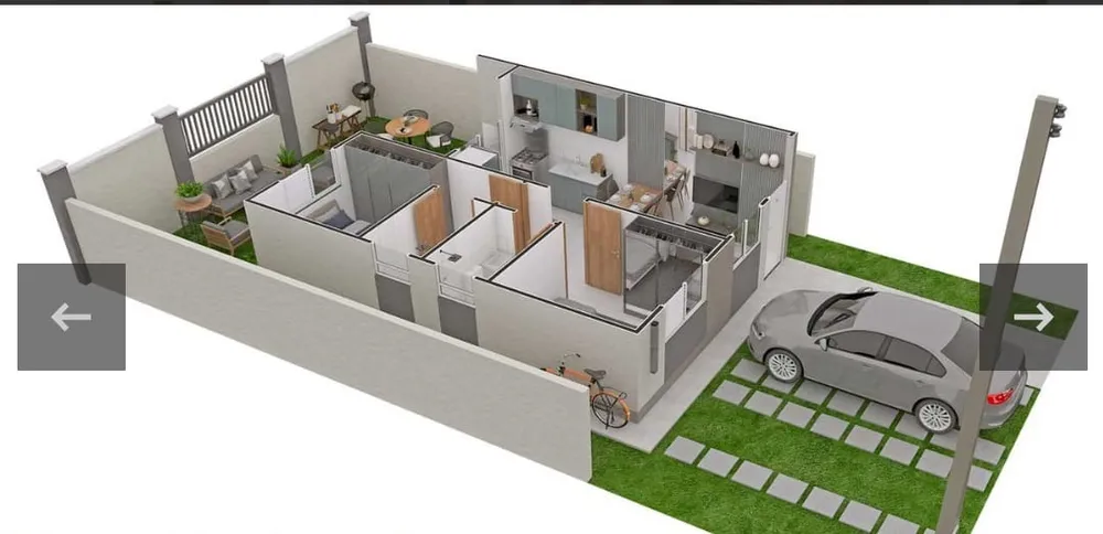 Casa, 2 quartos, 48 m² - Foto 7